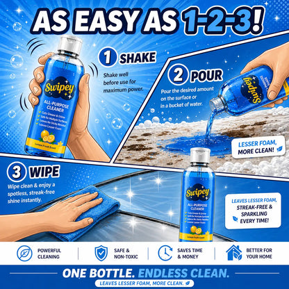 Swipey™ – Multi-Purpose Cleaner (Buy 1 Get 3 FREE)